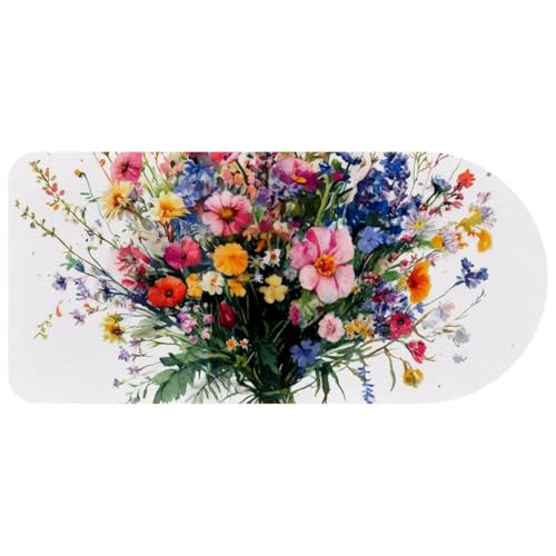 Grand tapis de souris de jeu jardin d'été pour sublimer votre bureau à la maison