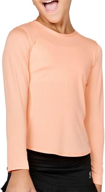 UV Colors Girls Long Sleeve Top - Sorbet