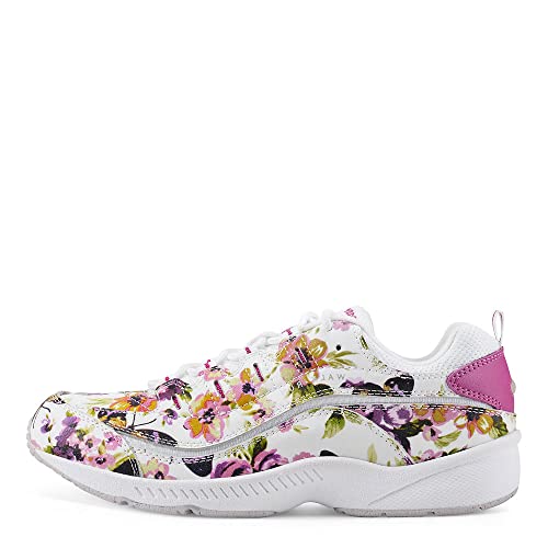 Image of Easy Spirit Romy Women's Walking 9 C /D US White Floral