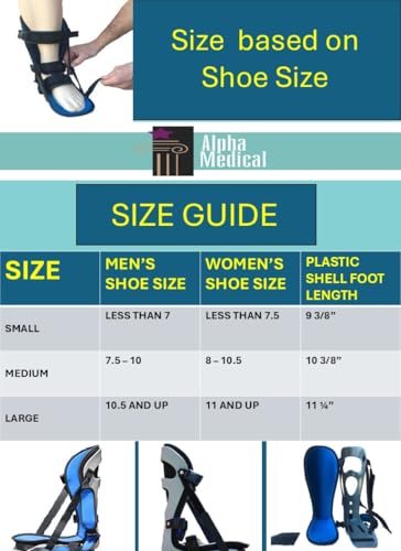 Plantar Fascitis Night Splint Heel & Foot Pain; P.F. Brace (Small)