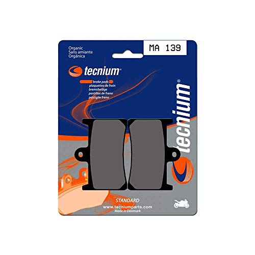 Plaquettes de frein TECNIUM route organique MA139 moto routière scooter