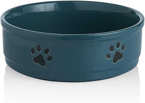 Miniatura 36 de Sweejar Cuencos de Cerámica para Perros, Plato de Comida para Perros Pequeños y Gatos, Cuenco de Porcelana Resistente para Mascotas para Comida