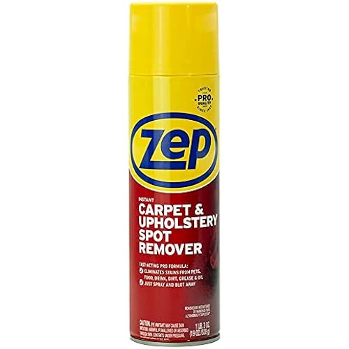 ZEP ZUSPOT19 Instant Spot and Stain Remover, 19 oz