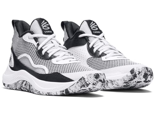 Under Armour Grade School Curry 3Z 24 Basketball Shoes - Durable Rubber Outsole4