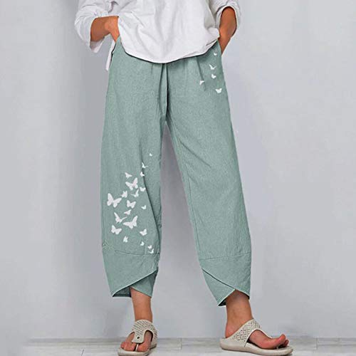 Maryia-Womens-Capri-Pants-for-Summer-Beach-Casual-Harem-Comfy-Palazzo-Pajama-Yoga-Workout-Fitness-Print-Cropped-Trouser