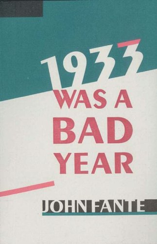 1933 Was a Bad Year (English Edition)