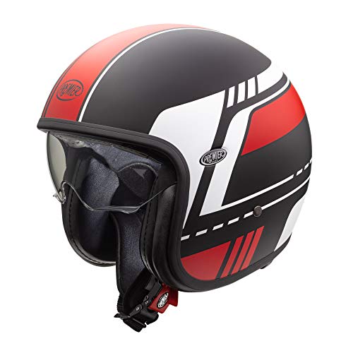 Casque Premier Vintage BL 92 BM noir mat finitions soignées taille XL