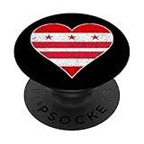 Photo Gallery washington dc - bandiera a forma di cuore, con scritta "i love washington dc district popsockets popgrip intercambiabile Photo Gallery washington dc - bandiera a forma di cuore, con scritta "i love washington dc district popsockets popgrip intercambiabile