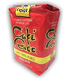 Cafe Rico - Ground Coffee from Puerto Rico, Medium Roast - 2 pounds VALUE PACK (4 - 8 Oz Packs)