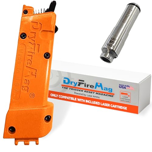 DRYFIREMAG Smart Dry Fire Magazine with Laser for Glock 43X/48 | Smart Dry Fire Laser Training System 9mm | Not Compatible with Any Other Laser Cartridge
