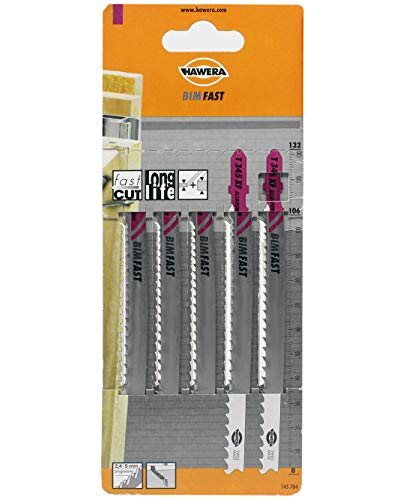 Hawera Stichsägeblatt BIM-Fast - für Holz mit Metall - T345XF Cover