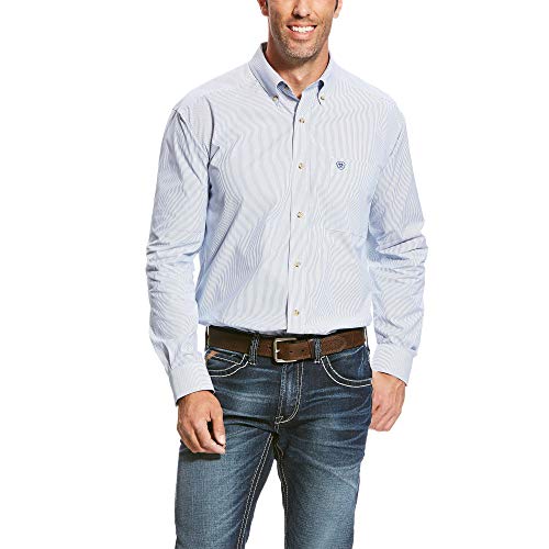 ARIAT Men's Classic Fit Long Sleeve Button Down Shirt