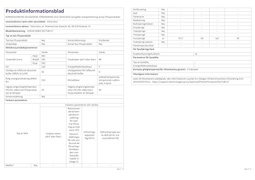 Electrolux LCB1AF10W0