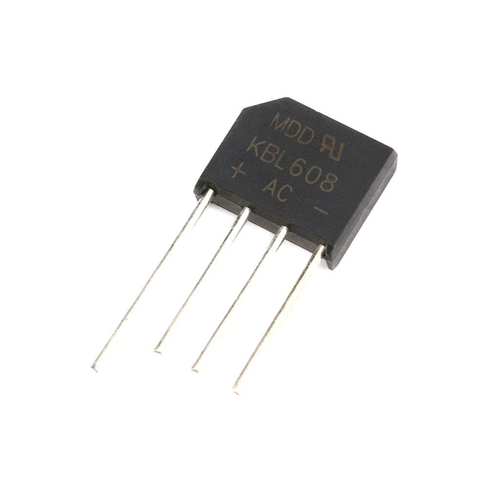 Raddrizzatore a Ponte a diodi da 5 Pezzi KBL608 6A 800V