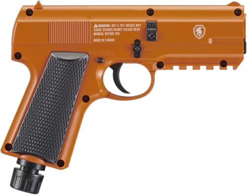 Image of Lancer Tactical Lancer Self Defense Hornet 0.43 Cal Home Defense Launcher All in One Package-Less Lethal for Personal Defense with Carrying Case (Color: Orange /Black)