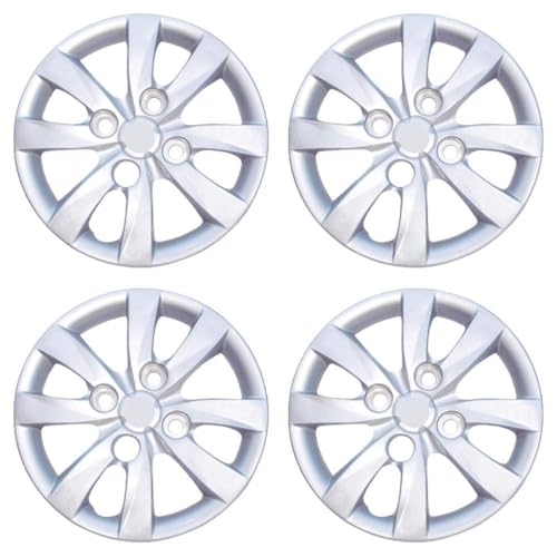 Image of Eon Wheel Cover Silver /Cap for Eon Set of 4 Pieces Size (12 inch Inch)