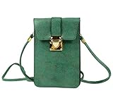 Small Crossbody Phone Purse Luxury Leather Travel Shoulder Pouch Wallet Case Bag