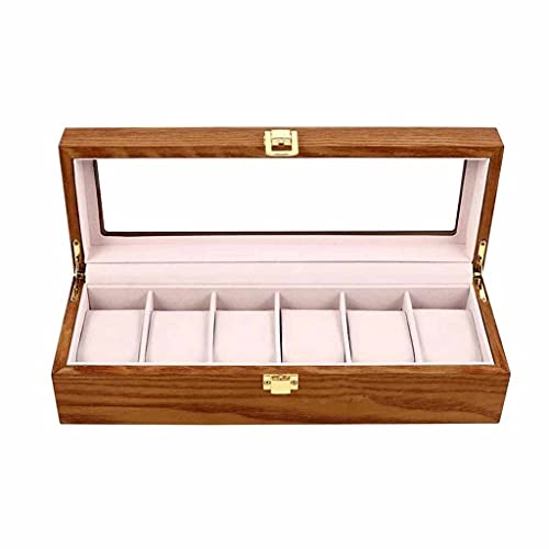 Boîte de rangement de montre en bois YZCIS pour présentation et protection individuelle