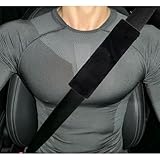 Crossarctic Auto-Sicherheitsgurt-Abdeckung, 2 Stück, universal, Auto-Sicherheitsgurt-Schulterpolster für Erwachsene, Kinder, Damen und Herren, Sicherheitsgurt-Schutzpolster für Limousine, SUV