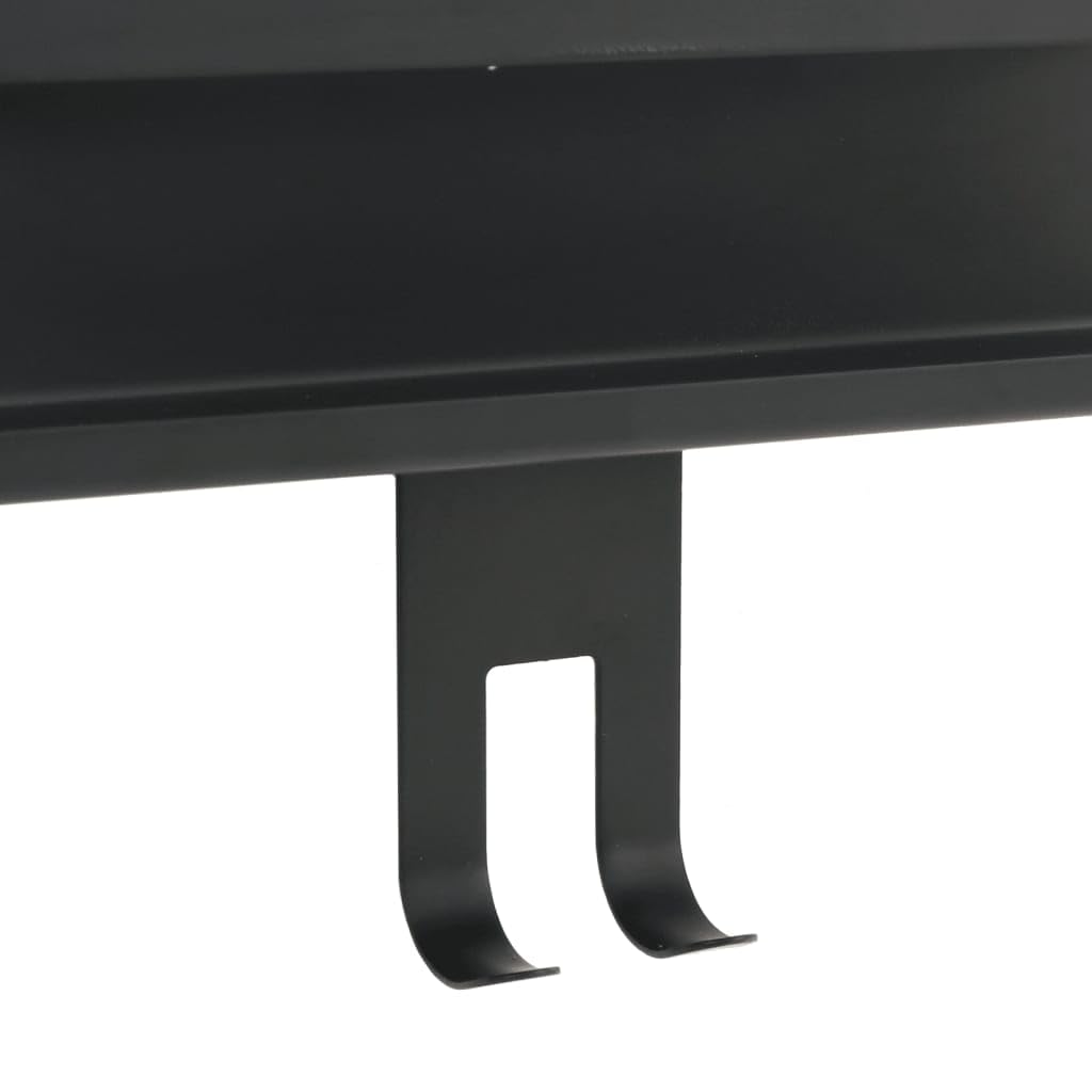 Duschcaddy - Organizador de ducha colgante (acero inoxidable 304, 70 cm de alto, 70 cm de alto, para puertas de ducha de hasta 25 mm, sistema de ahorro de espacio para almacenamiento de