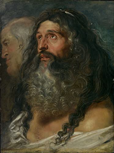 Lienzo de Rubens con impresión abstracta clásica de alta calidad para salón, 60x90cm