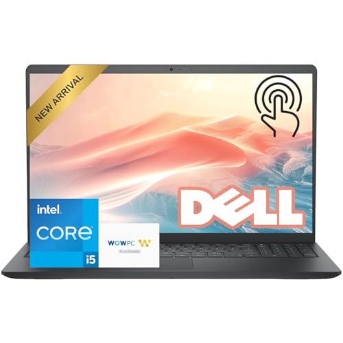 Image of Dell Inspiron 15.6 inch FHD Touchscreen Laptop Computer | Intel Core i5 (Beat i7-1250U) | 768GB Storage (256GB SSD + 512GB External) | 8GB RAM | Up to 9H Battery for Work & School | Windows 11