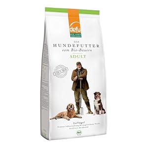 defu Hundefutter | 1 x 3 kg | Adult Bio Geflügel | Premium Bio Trockenfutter für ausgewachsene Hunde