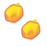 Señal de Giro de TransmisióN de Lentejas Altas Cubierta Indicadora de Recubrimiento Anti-ultravioleta para la Cobertura de SV 650 N/S 2003-2016 para Amantes de las Motocicletas (Marron oscuro)