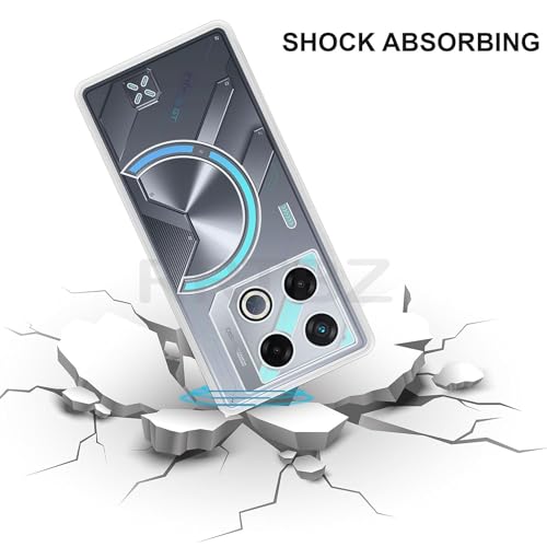 Image of Soft Silicone TPU Back Cover Compatible with Infinix GT 20 Pro, Transparent