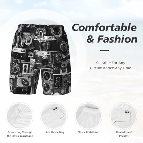 Short de bain pour homme léger et respirant de la Cool Camera Collection