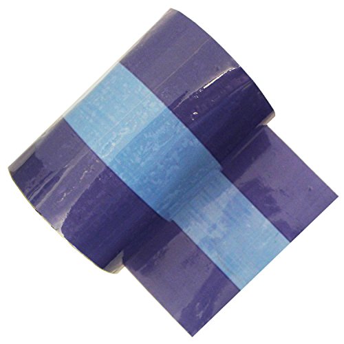 Bande d'identification de tuyau bleue hautement visible pour réseaux