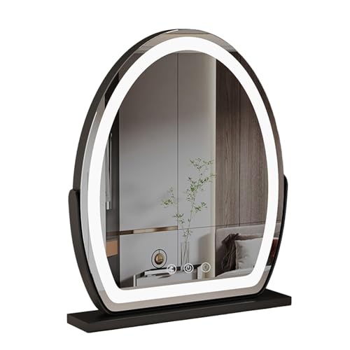 Espejo de maquillaje LED de mesa grande para lucir un look impecable cada mañana 1