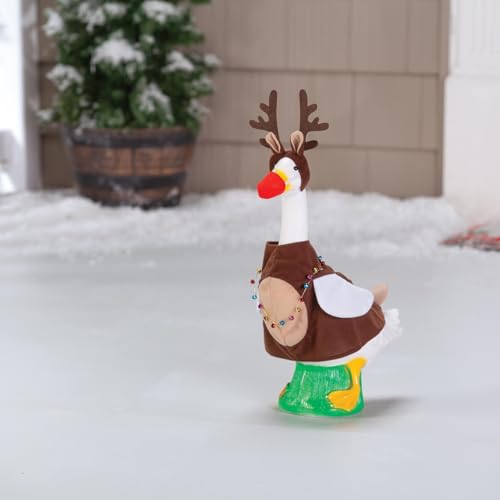 Gaggleville™ Reindeer Baby Goose Outfit for Fox Valley Shoppers