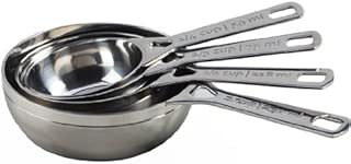 Le Creuset SSA2530 Stainless Steel Measuring Cups, Set of 4 - coolthings.us