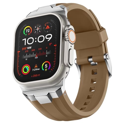 Bracelet sport Apple Watch pour randonnée et natation en silicone