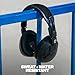 Skullcandy Aviator 900 ANC Wireless Over-Ear Bluetooth Headphones, THX Spatial Audio with Head Tracking, Adaptive Noise Cancelling, Up to 60 Hours Battery, Microphone for iPhone Android - True Black