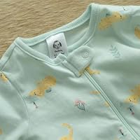 Gerber Baby Girls' 4-Pack Sleep 'N Play Footie, Leopard, 0-3 Months — image 3
