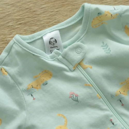 Image of Gerber Baby Boys' 4 Pack Sleep 'N Play Footie