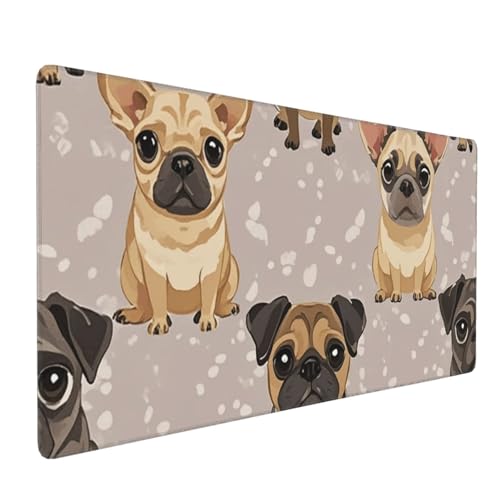 Tapis de souris XXL pour éviter les glissements et protéger votre bureau