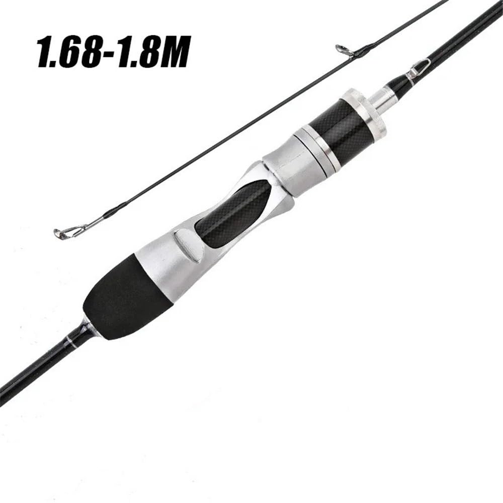 Wędka, Ultralight Carbon Spinning Rod 1.68m Small Bait System for Trout Fishing Sprzęt wędkarski