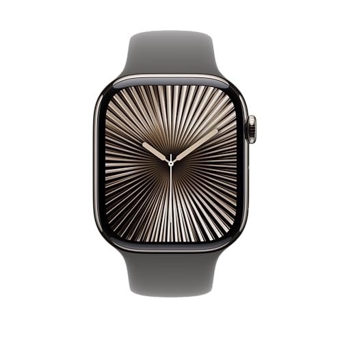 Image of Apple Watch Band - Sport Band (46mm) - Stone Gray - M /L