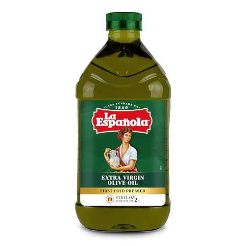 La Española First Cold Pressed Extra Virgin Olive Oil, 68 Fl Oz