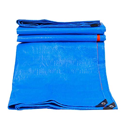 Heavy Duty Bâche Bâche Heavy Duty PE Bâche Couverture pour Woodpile Extérieure Couvertures de Piscine Imperméables avec Œillets 160 G M² Épaisseur 0.3Mm Bâche Imperméable Heavy Dut