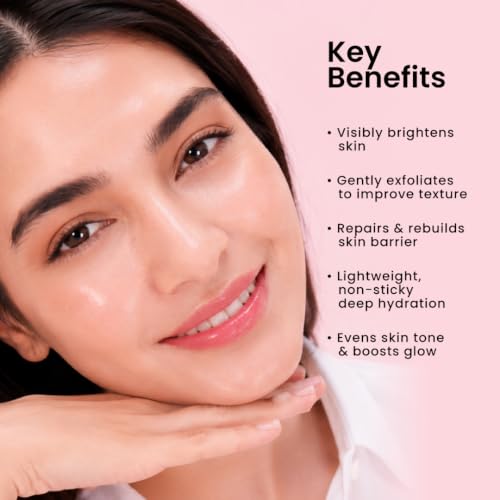 Image of Foxtale Lightweight Brightening Face Moisturiser with Vitamin C & Niacinamide |Brightens & Evens Skin Tone, Fades Dark Spots & Deeply Hydrates | For Normal to Dry Skin | For Men & Women | 50 ml