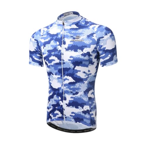 Maillot velo homme respirant contre la transpiration vtt