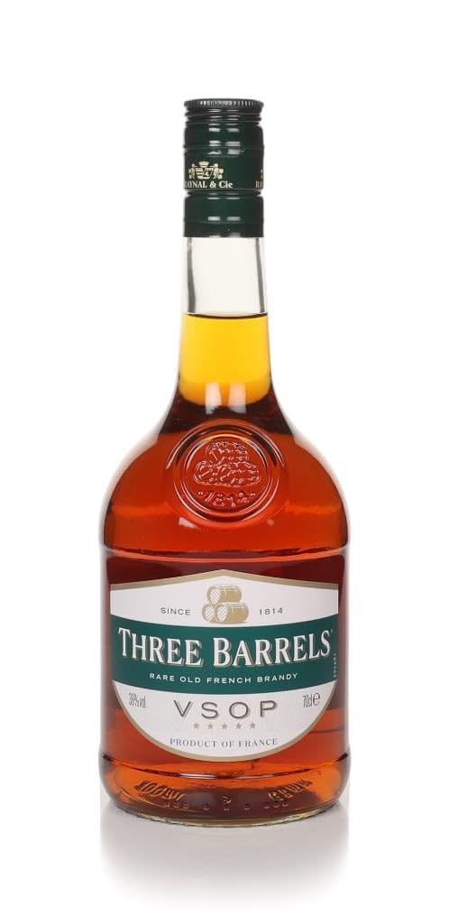 Three Barrels Rare Old French Brandy VSOP, 70cl