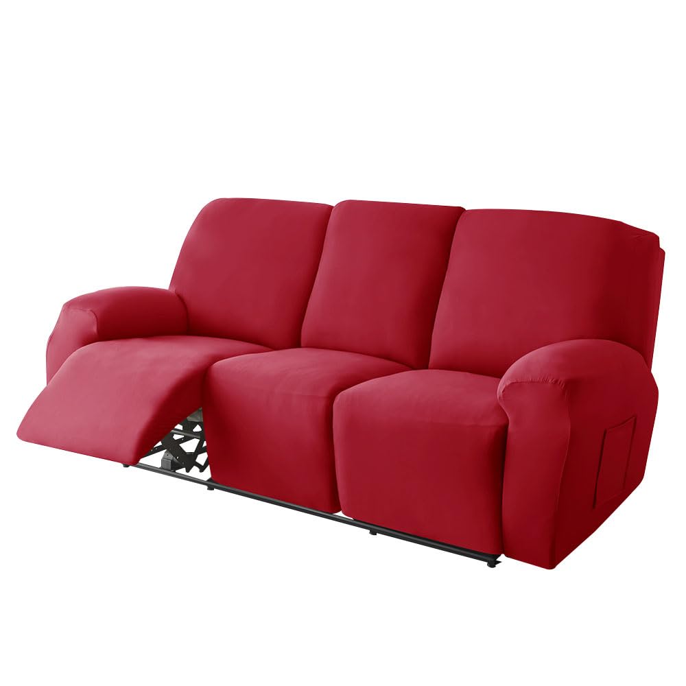 Funda para sillón reclinable elástica suave con bolsillo para salón