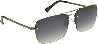 proSPORT Aviator Sunglasses Readers Full Lens Tinted Reading Gradient Grey Lens Gunmetal Frame +1.25 Men Women NOT BIFOCAL