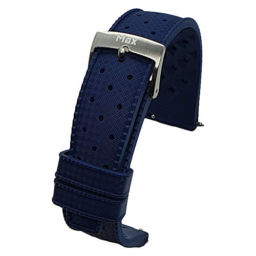 Caoutchouc style tropical vintage bracelet de montre Max pour la plongée