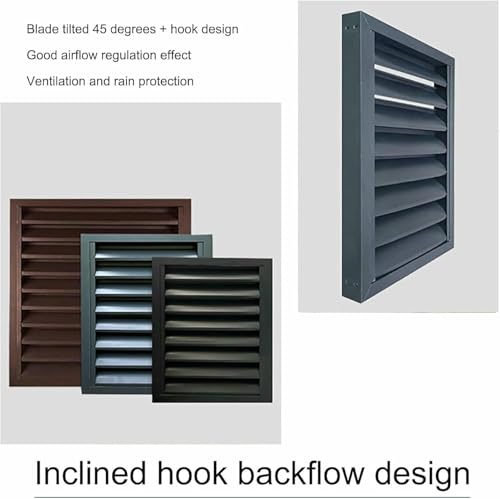 Cubre aire acondicionado de aleación de aluminio elegante para jardín 3
